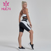 Black And White Color Contrast Yoga Fitness  Apparel Wholesale Suppliers