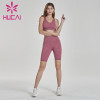Sexy Color Printed Capris Sports Suit Fitness Apparel Supplier