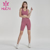 Sexy color printed Capris fitness suit fitness apparel vendors