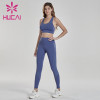 Purple imitation shock fitness suit activewear clothing manufacturers