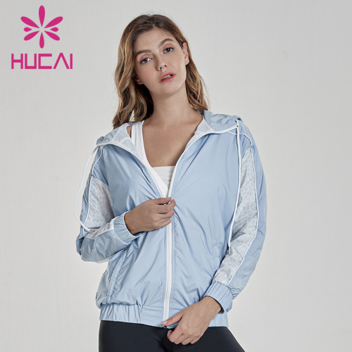 Loose training suit quick dry lightweight running jacket unbranded gym clothing wholesale