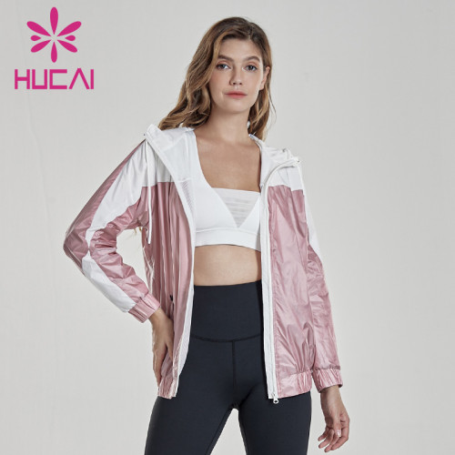 Women's outdoor fitness coat running sports coat wholesale activewear suppliers