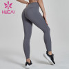 wholesale athletic leggings  iron grey fitness pants