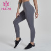 wholesale athletic leggings  iron grey fitness pants