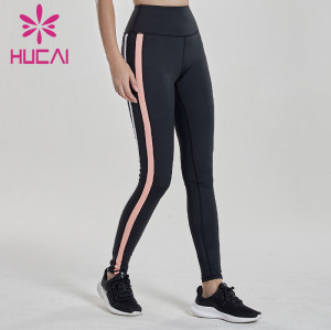 wholesale gym leggings, high elastic tights, high waisted fitness pants
