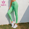 Wholesale yoga pants with pockets Side pocket High Waist Stretch fitness Capris for women