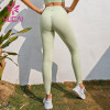 Custom make your own yoga pants bamboo yoga pants wholesale Buttock tuck Capris