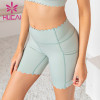wholesale high waisted biker shorts elastic tight fast dry wear