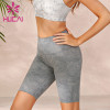 Wholesale plus size biker shorts imitation denim printed sports pants