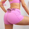 Custom wholesale bike shorts tight elastic simple basic casual shorts