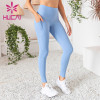 Wholesale Workout Leggings Plus Size High Waist Blue Yoga Pants