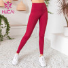 wholesale high waisted workout leggings Imitation leather bronzing powder flash Yoga Pants