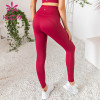 wholesale high waisted workout leggings Imitation leather bronzing powder flash Yoga Pants