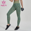 wholesale leopard pattern printed yoga leggings