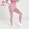 wholesale blush yoga leggings high waist hip lifting fitness pants