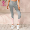 wholesale good quality high rise gray yoga leggings for women