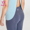 wholesale dark grey yoga leggings high quality high waist fitness pants