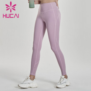 wholesale fashion yoga leggings high quality high waist fitness pants