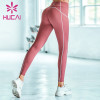 wholesale beautiful yoga leggings high quality hip lifting fitness pants