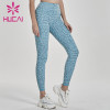 wholesale coral yoga leggings high quality hip lifting fitness pants