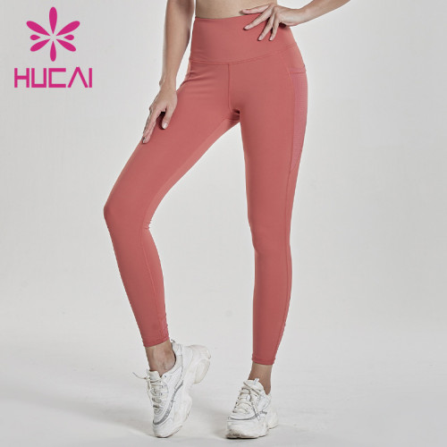 wholesale blank yoga pants with pockets