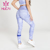 wholesale graphic yoga leggings hip lifting fitness pants