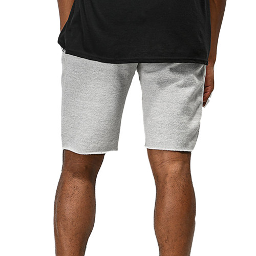 Custom Gym cotton cut off comfort sweat Shorts with pockets Activewear Manufacturer