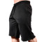 OEM Men Fleece Jogger Shorts Black Factory Manufacturer Private Label