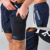 wholesale mens drawstring running shorts black