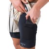 wholesale mens drawstring running shorts black