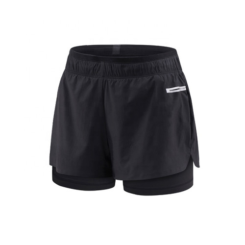 black custom design women's trail running shorts wholesale