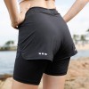 black custom design women's trail running shorts wholesale