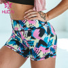 custom printed cotton gym shorts wholesale manufacturer