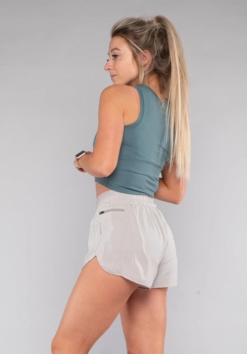 custom spandex women's running shorts