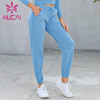 custom wholesale blue running pants