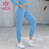 custom wholesale blue running pants