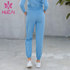custom wholesale blue running pants