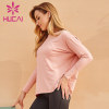 Custom designs of long sleeve loose Wholesale Activewear