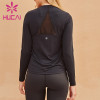 Wholesale Long Sleeve Activewear Mesh Splicing