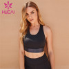 Custom Black Activewear Leggings Bra Black Set Private Label plus size women