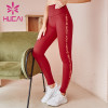 Red Printed Ygm Pants Custom Custom ygm leggings Manufacture Private Label Factory Supplier