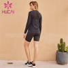 Black Sports T-shirt And 4-point Pants Suit Wholesale