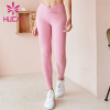 High Waist Solid Color Fitness legging supplier China Manufacturer