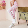 High Waist Plaid Fitness Pants Wholesale Customization