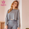 Custom Solid Color Loose Long Sleeve Sweatshirt
