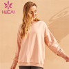 Pure Color Long Sleeve Sweatshirt Custom Wholesale
