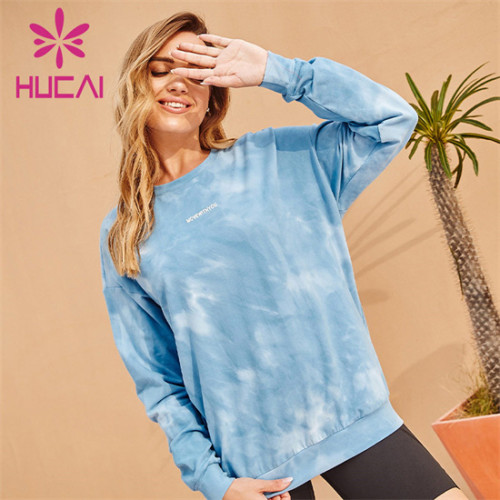 Customized Wholesale Printing Long Sleeve Sweatshirt