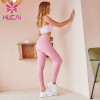 Custom Printed Sports Bra And Pink Leggings Suit