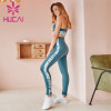 Stitching Printed Bra And Leggings Set Customization