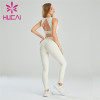 Hollow Design Sports Bra And Leggings Suit Wholesale